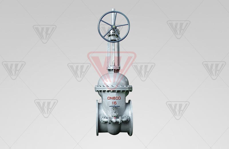 Bevel gear gate valve