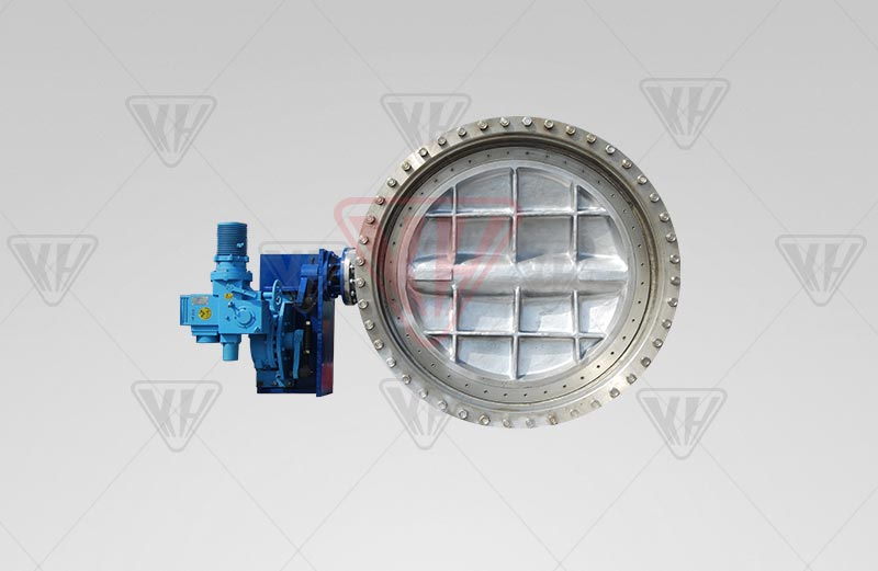 Electric high temperature butterfly valve